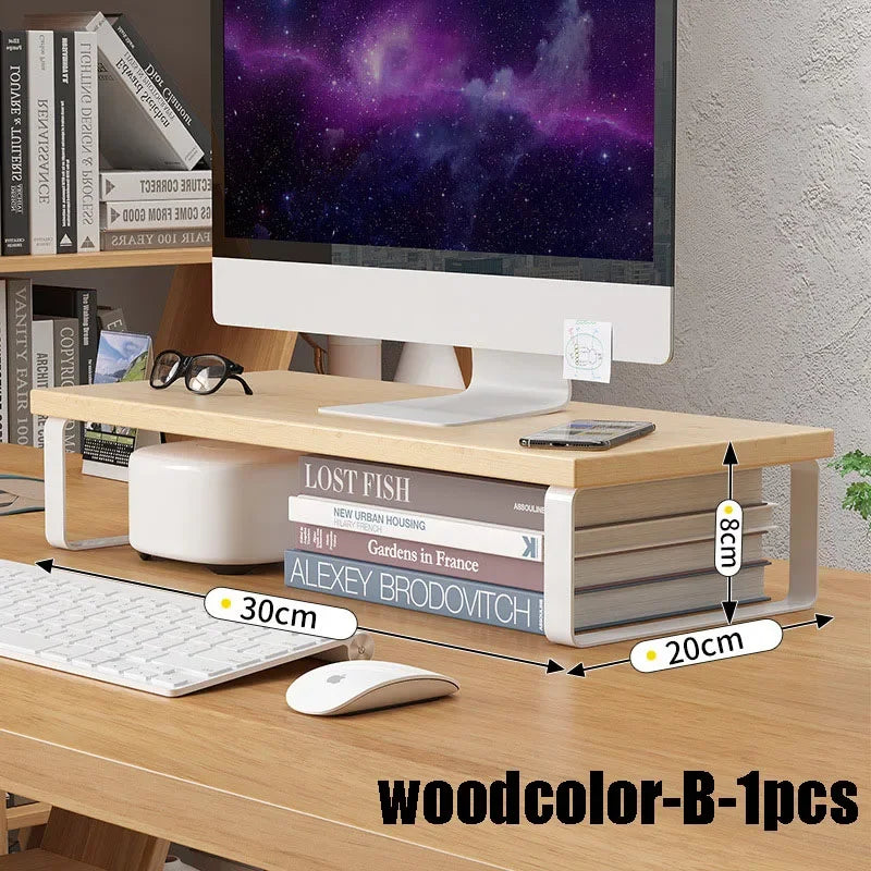 Desktop Laptop Stand Desktop Computer Screen Heightening Desktop Storage Rack Storage Pad Heightening