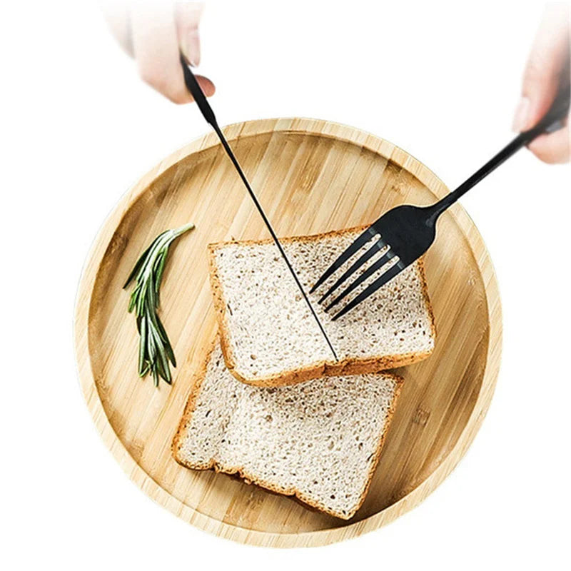 Bamboo Round Serving Storage Tray Pastry Tableware Eco Friendly Wooden Pallet Board Kitchen Tools Tea Tray Home Decoration 2024