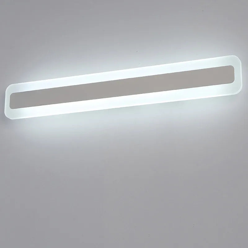 Nordic Bathroom Mirror Led Lights Fixture Modern Led Wall Lamps Sconce Living Room Stair Home Decor White Induction Lamp