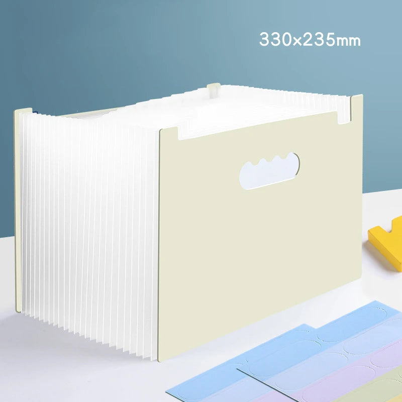 A4 Letter Rainbow Multi Layer Vertical Storage File Holder 25 Layers Store 2000 Sheets For School Office Paper Storage