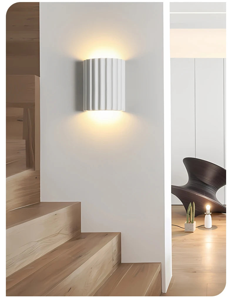 Resin High-end Fashionable Bedroom Living Room Dining Room Wall Lamp Warm Atmosphere Wall Lamp Llighting Balcony Wall Lamp