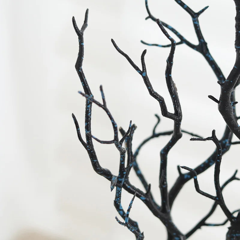 35CM Tree Branch Artificial Plants Plastic Antler Shaped Autumn and Winter Home Table Decor Fake Wedding Christmas Decoration