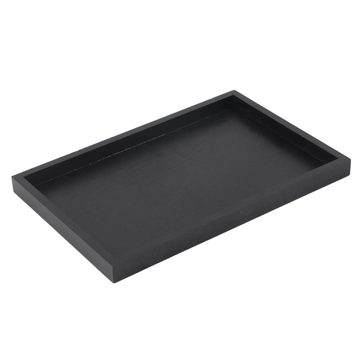 Rectangle Shape Wood Tea Coffee Snack Food Meals Serving Tray Plate Restaurant Trays Wood Serving Tray Living Room Supplies