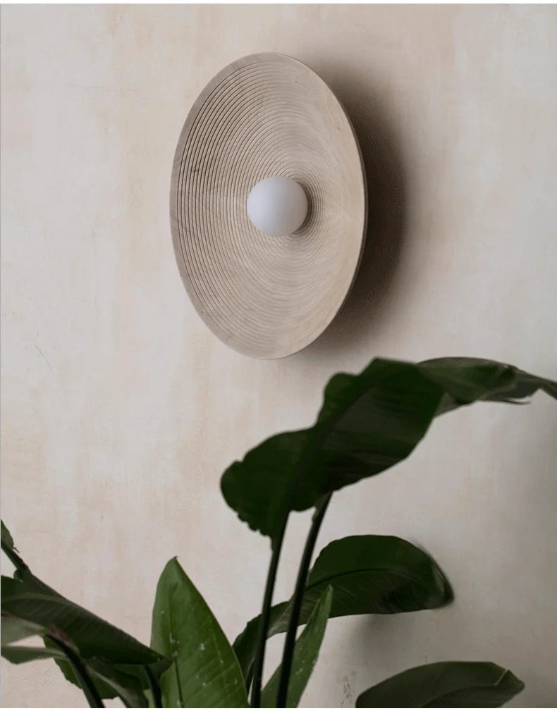 Indoor Retro Japanese Style Bedroom Bedside Living Dining Room Aisle Decorations Design Lighting Wall Lamp