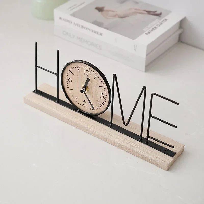 European Creative TV Cabinet Decoration Furniture Home Living Room Bedroom Entrance Wine Cabinet Office Desktop Clock Arrangeme