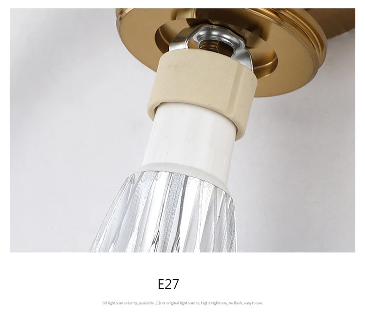 Nordic Bedroom Lights Room Decor Wall Light Lamps for Living Room Gold Wall Decor Lights for Wall Bedside Lamp