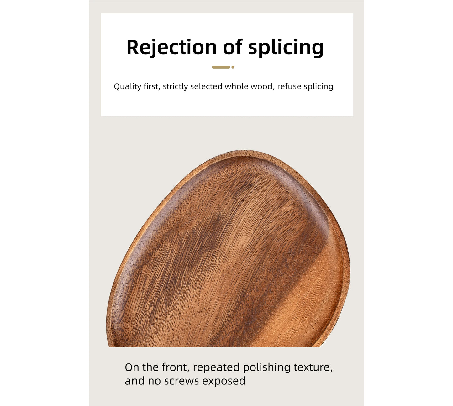 1Pc Wooden Tray, Walnut Color Entrance Key Tray, Jewelry Cosmetics Perfume Aromatherapy Tray