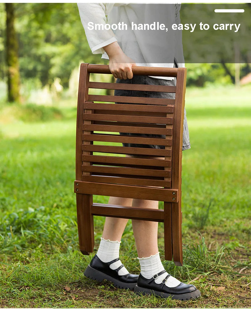 Portable Camping Chair Folding Pool Relax Minimalist Lounge Chair Living Room Balcony Leisure Chair Outdoor Furniture