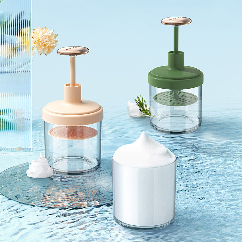 Facial Cleanser Foam Maker For Makeup Remover Foaming Maker Shower Shampoo Foam Maker Bubble Foamer Device for Face Cleansing