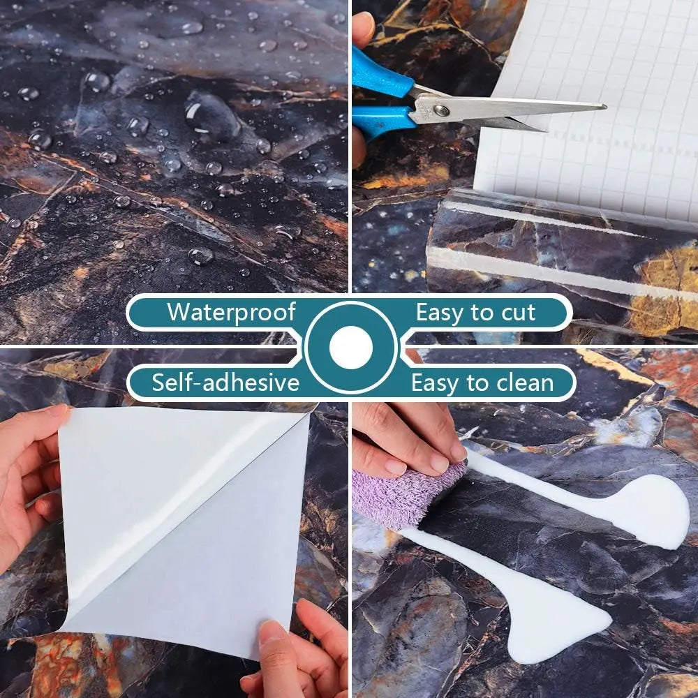 White Contact Paper Vinyl Self Adhesive Wallpaper for Bedroom Living Room Furniture Decoration Glitter Waterproof DIY Sticker