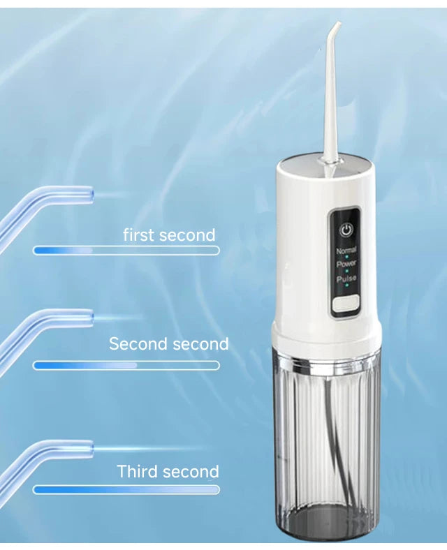 Portable Innovative Electric Dental Irrigator Water Flosser High Pressure Water Thread Ultrasonic Cleaner Teeth Cleaning Tools