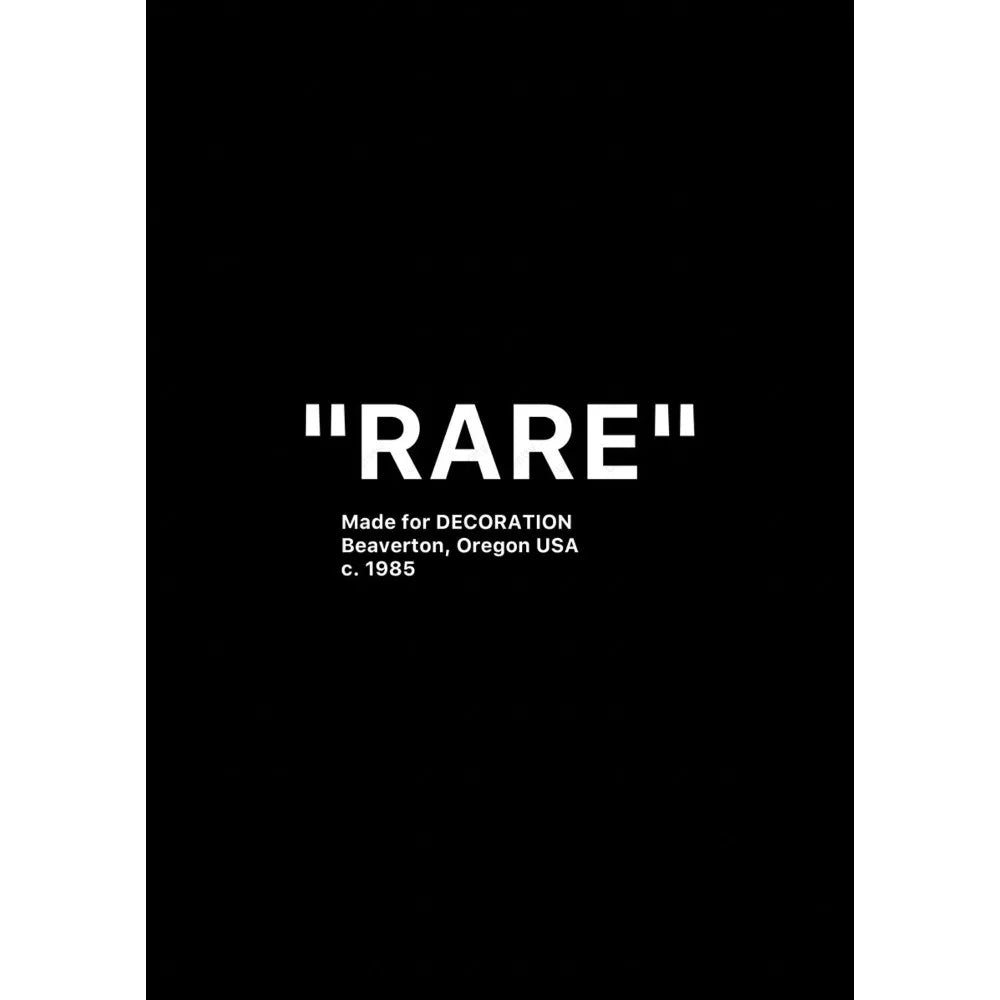 Black and White Minimalist Quotes Poster Sticky Wall Art Printing Waterproof Home Living Bed Room Bar Aesthetic Decor