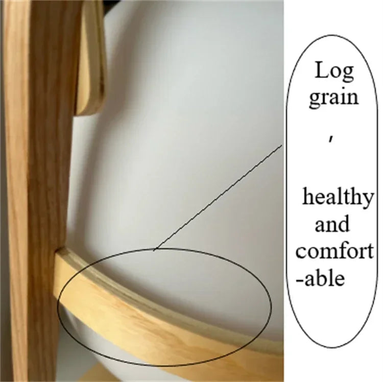 Modern Simple Wood Floor Lamp for Living Room Bedroom Study Indoor Lighting Decoration Standing Lamp