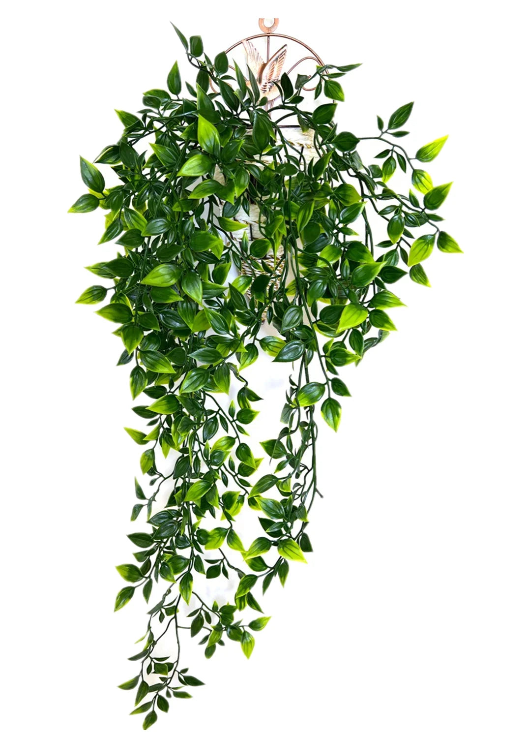 Artificial Hanging Plants 34in Fake Ivy Vine Fake Ivy Leaves for Wall House Room Patio Indoor Outdoor Home Shelf Office Decor