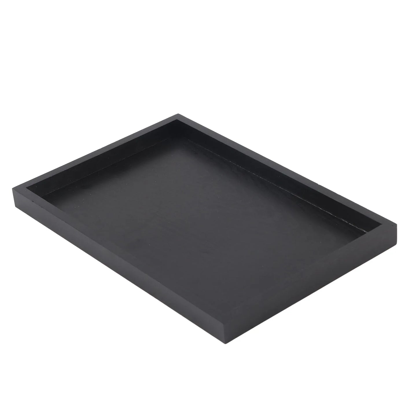 Rectangle Shape Wood Tea Coffee Snack Food Meals Serving Tray Plate Restaurant Trays Wood Serving Tray Living Room Supplies
