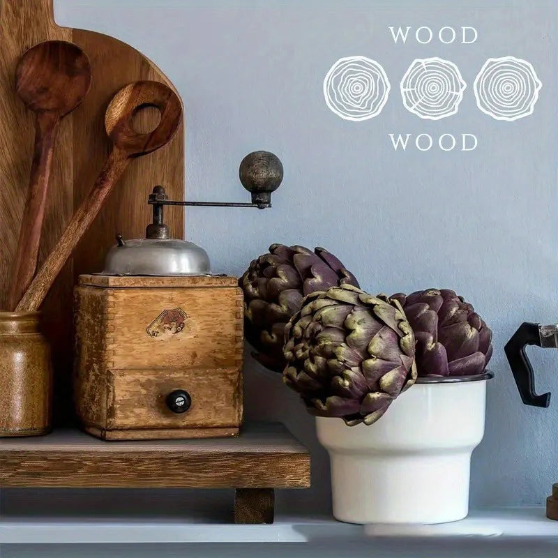 Retro Wooden Bathroom Tray Vanity Hands Soap Scented Candle Storage Holder Kitchen Seasoning Tray Home Decoration For Lr Bth etc