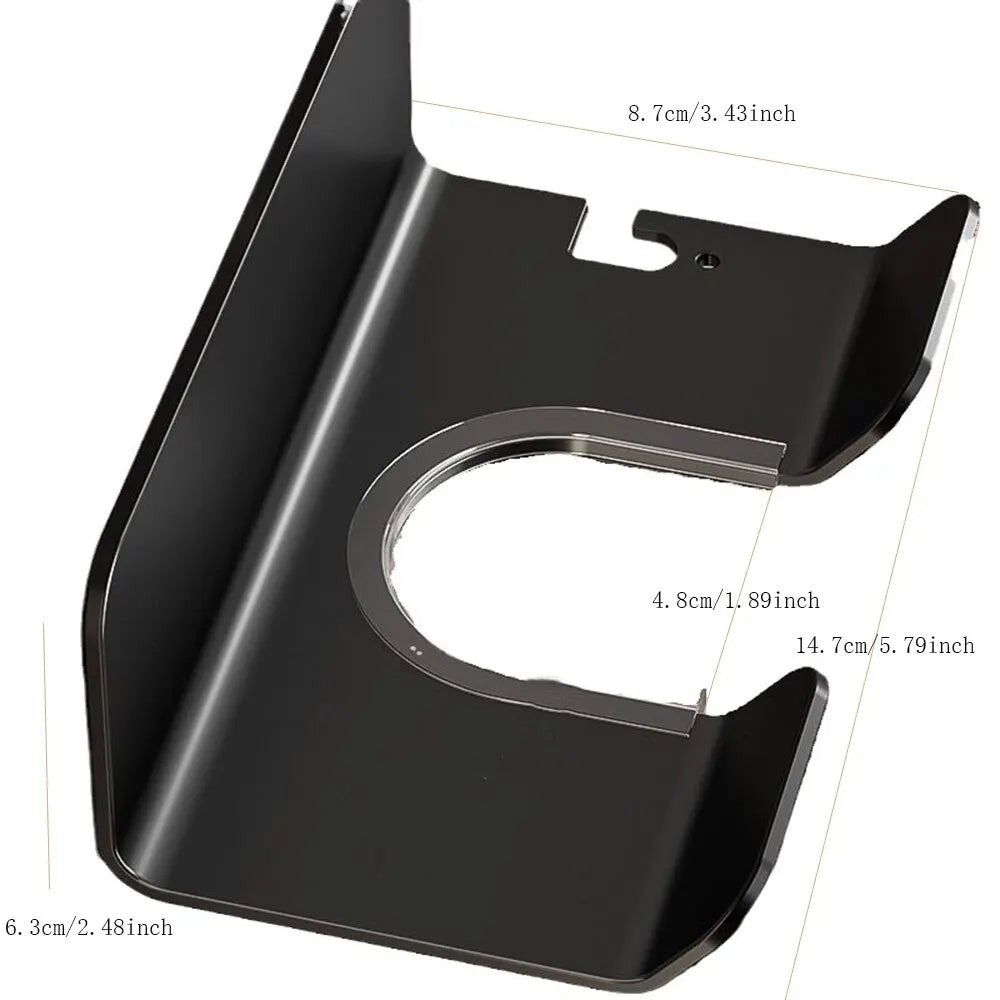 Hair Dryer Holder Bathroom Hair Straightener Stand Nail Free Shelves for Wall Room Bathroom Storage Rack Shelf Wall-mounted Home