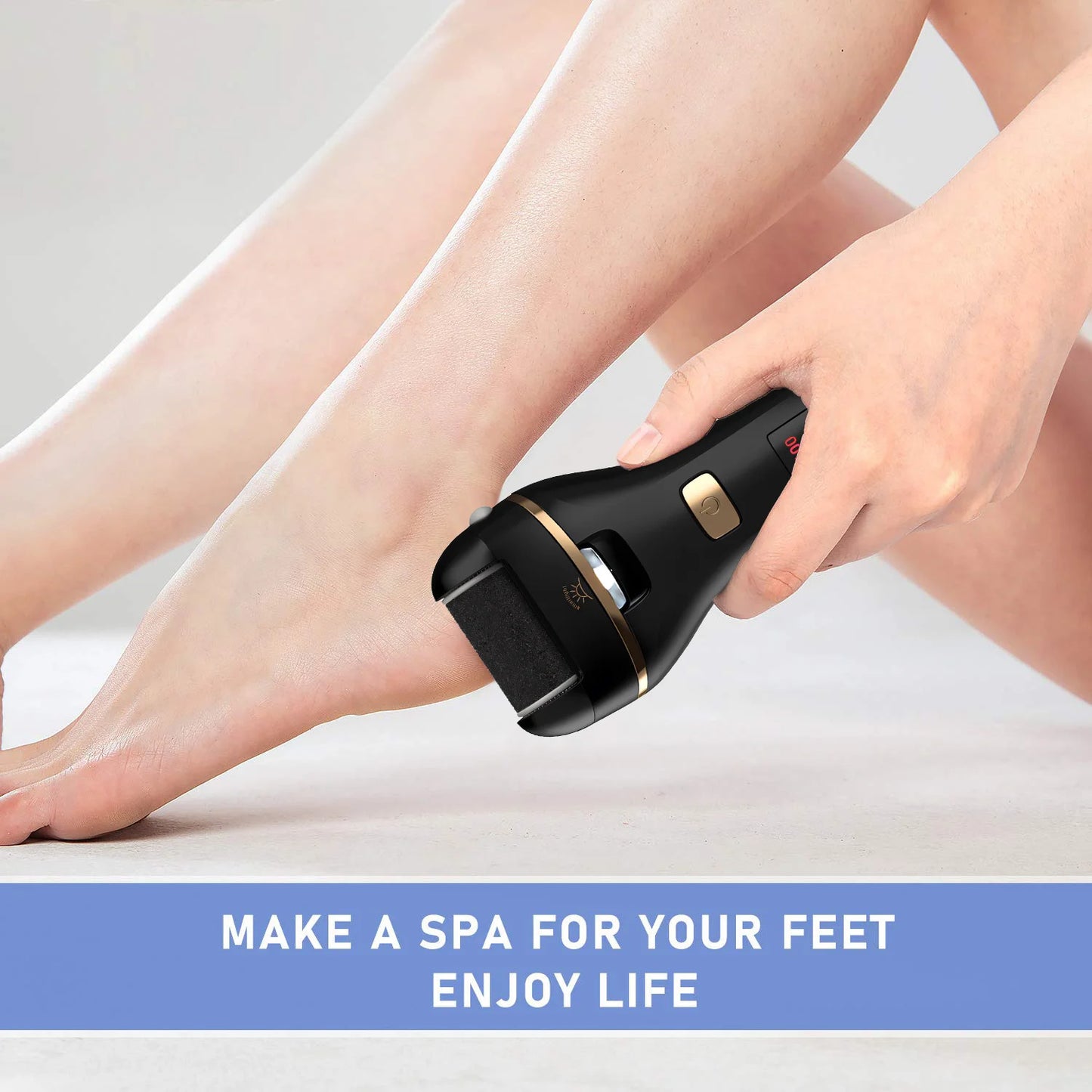 Foot care tool Skin Callus Remover Electric Grinding Pedicure Tools Foot Sandpaper File, electric foot file to remove calluses