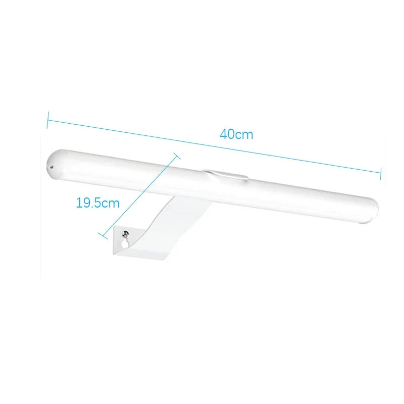Magnetic Bathroom Mirror Led Night Light Control Adjustable Front Light Three Color Indoor Wall Lamp Cabinet Small Night Lights