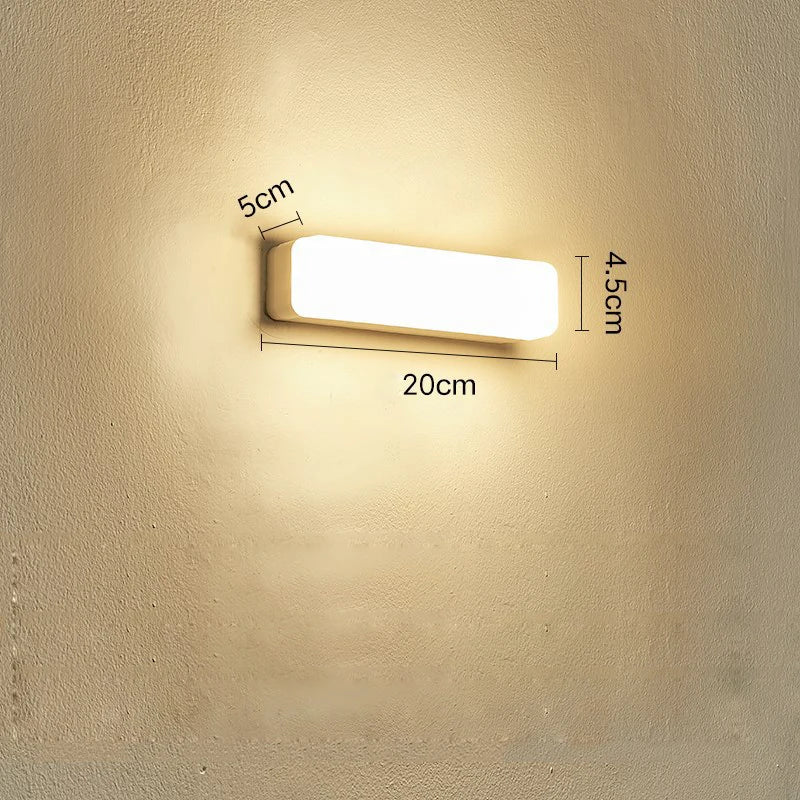 LED Bathroom Mirror Lights 13W 18W Front Light AC220V 110V Wall Mounted Living Room Bedroom Makeup LED Wall Lamp Indoor
