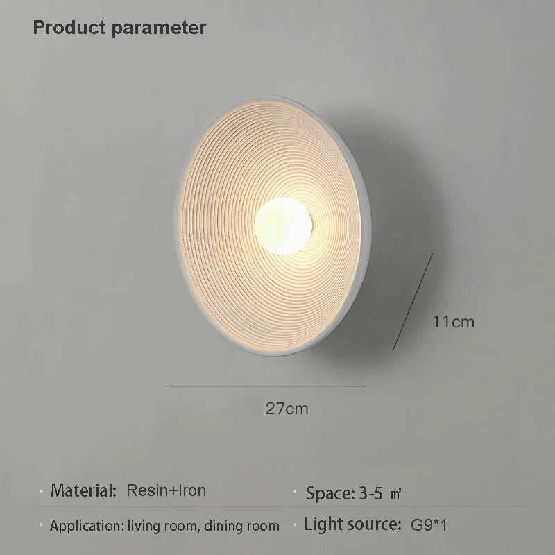 Indoor Retro Japanese Style Bedroom Bedside Living Dining Room Aisle Decorations Design Lighting Wall Lamp
