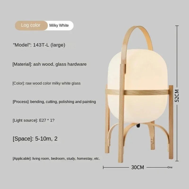 Modern Simple Wood Floor Lamp for Living Room Bedroom Study Indoor Lighting Decoration Standing Lamp