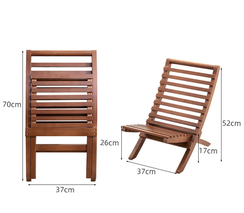 Portable Camping Chair Folding Pool Relax Minimalist Lounge Chair Living Room Balcony Leisure Chair Outdoor Furniture