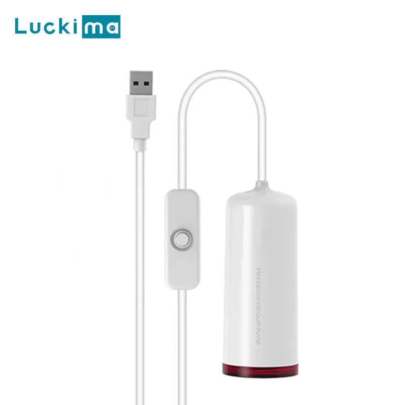 Mini Automatic Vacuum Machine Pump for Portable Traveling Home Storage Bag Clothes Food Sous Vide Vacuum Sealer Packaging Packer
