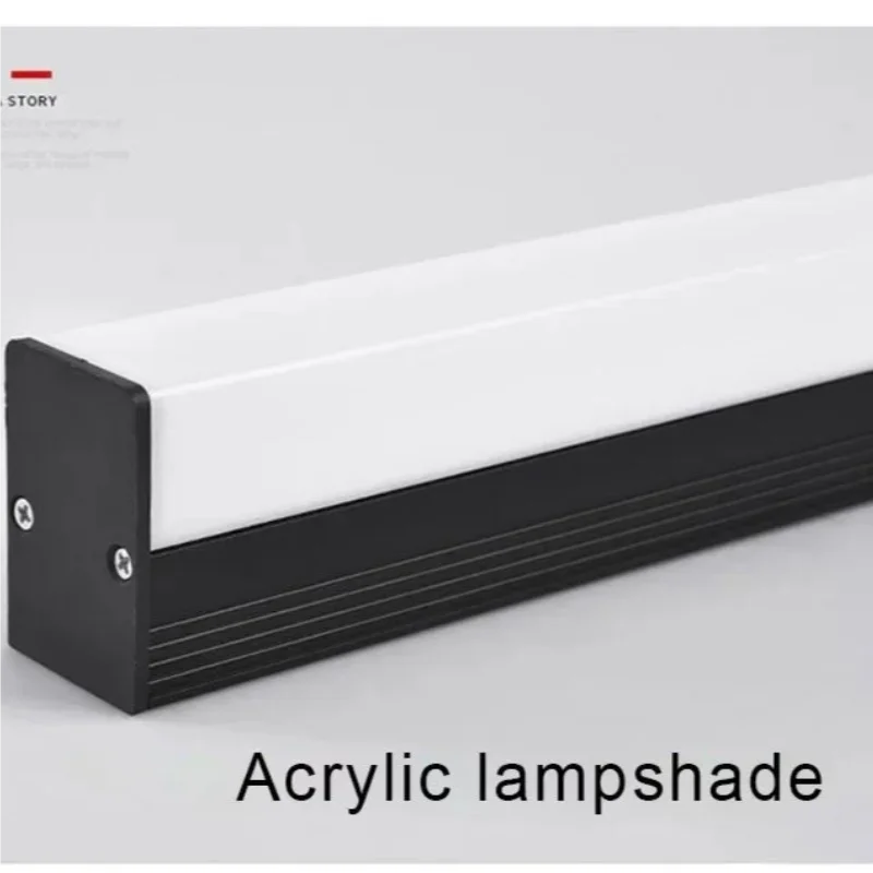 Mirror Front Light LED Waterproof Wall Lamp for Bathroom Interior Wall Light Makeup Wall Sconce Simple Bedroom Lamp Sconce