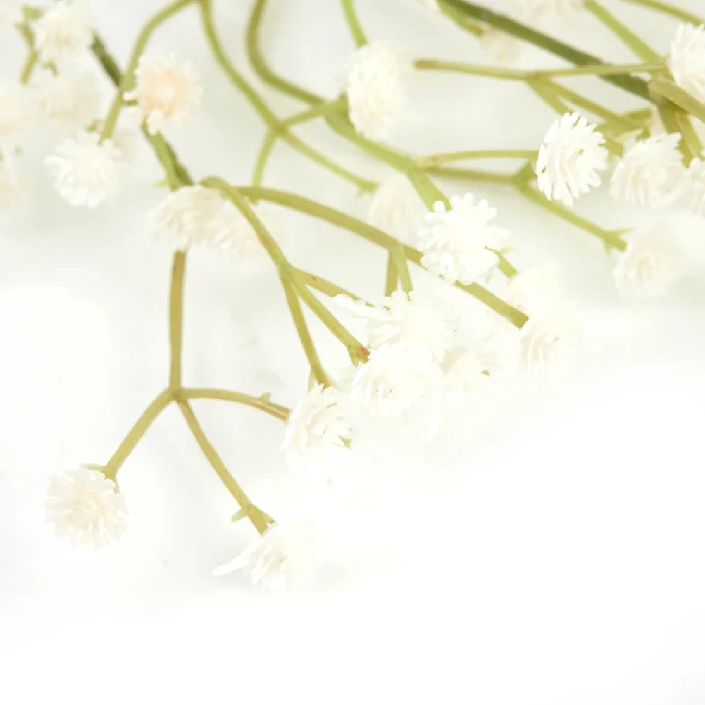 1 Bunch Artificial Fake Silk Gypsophila Flowers Wedding Bouquet Home Decoration Simulation Gypsophila Flower Home Garden decor