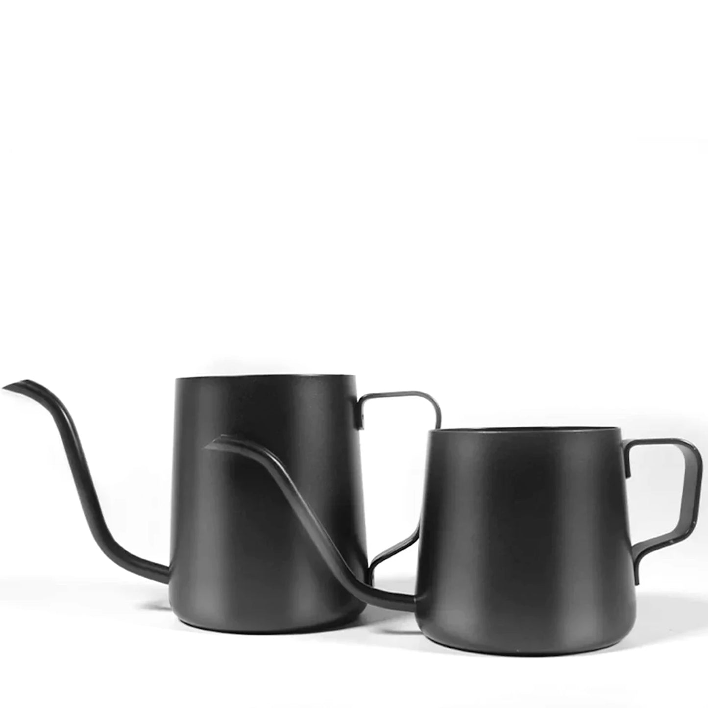 Long Narrow Spout Coffee Pot 12 Oz Small Fine Stainless Pour Over Drip Coffee Pot 8.5 OZ Gooseneck Tea Kettle Black