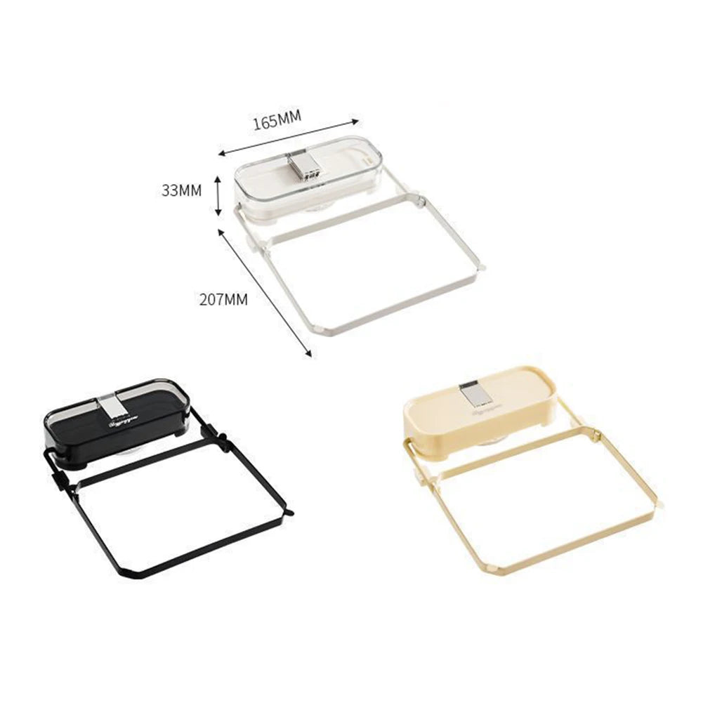 Kitchen Sink Filter Rack With 50pcs Net Filter Bag Foldable Multi-Purpose Drainage Basket Leftovers Soup Food Drainer Shelf
