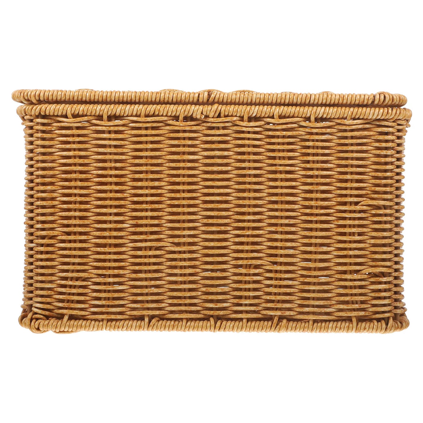 Large Capacity Woven Storage Box Multi Function Clothing Basket Decorative Indoor Toy Baskets Rattan Hamper With Lid Storage