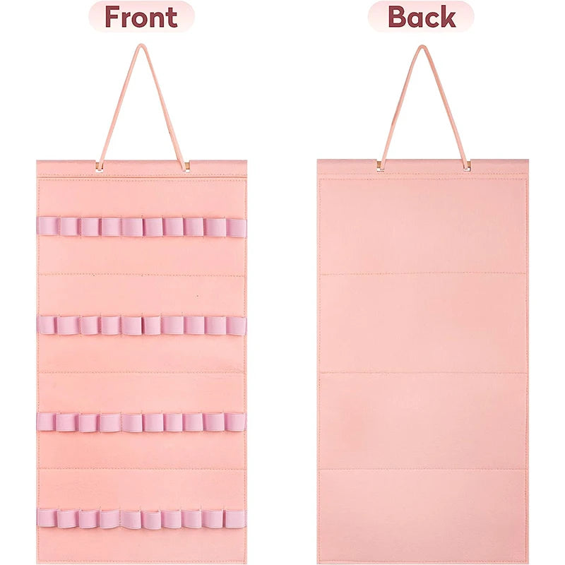 Hanging Wall Headband Holder For Women Girls Felt Headbands Organizer Hair Bow Storage Hairpins Hair Accessories Display Stand