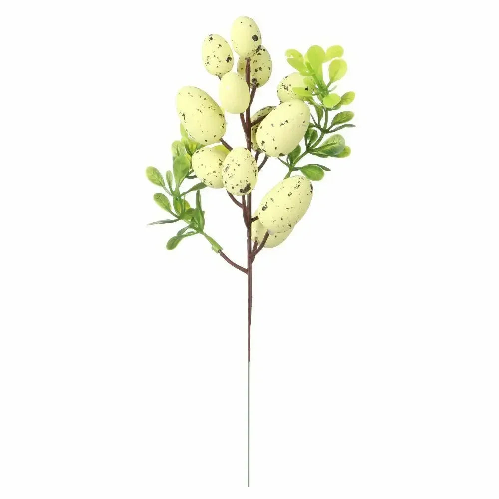 Easter Egg Tree Branch Fake Plant Happy Easter Decor Party Home Vase Decor Diy Flower Arrangement Decorative Accessories