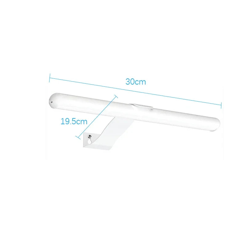 Magnetic Bathroom Mirror Led Night Light Control Adjustable Front Light Three Color Indoor Wall Lamp Cabinet Small Night Lights