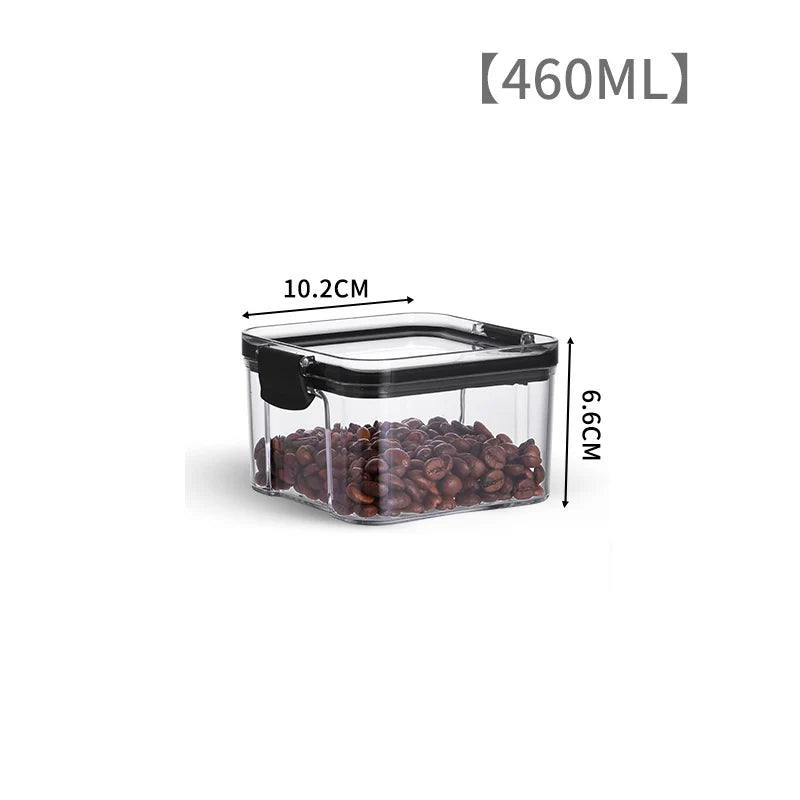 Food Storage Containers Kitchen Storage Tissue Preservation Transparent Containers Multigrain With LIDS Household Airtight Cans