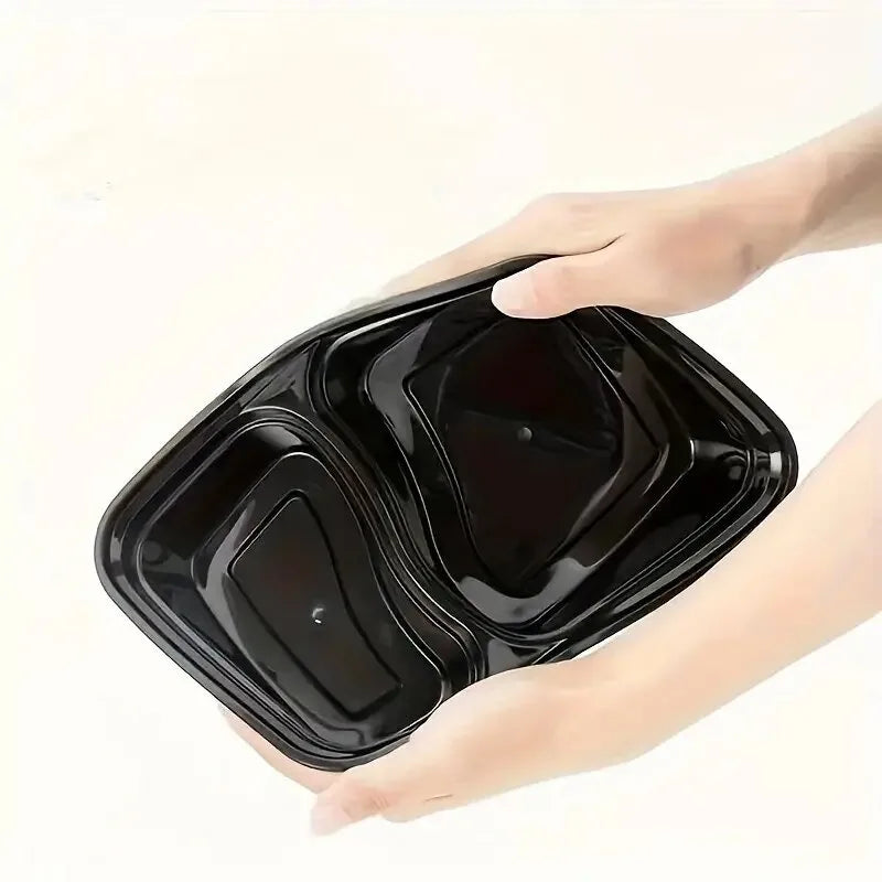 Plastic Food Prep Containers with Lid Food Storage Container Stackable Bento Box for Kitchen Picnic Restaurant School Household
