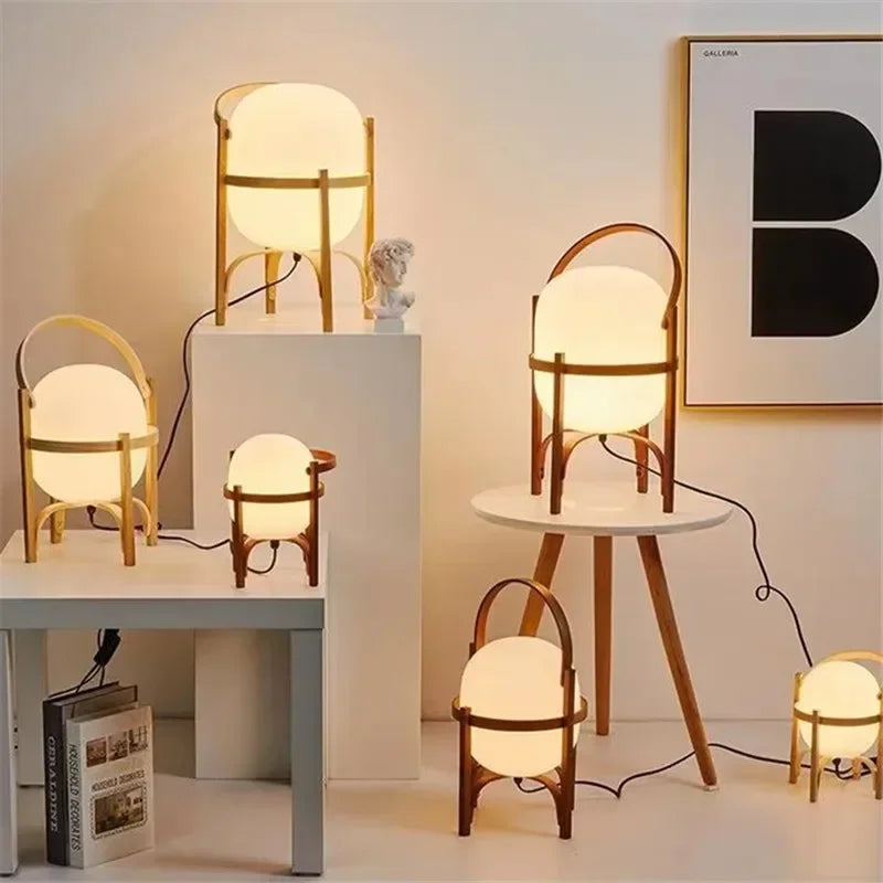 Modern Simple Wood Floor Lamp for Living Room Bedroom Study Indoor Lighting Decoration Standing Lamp