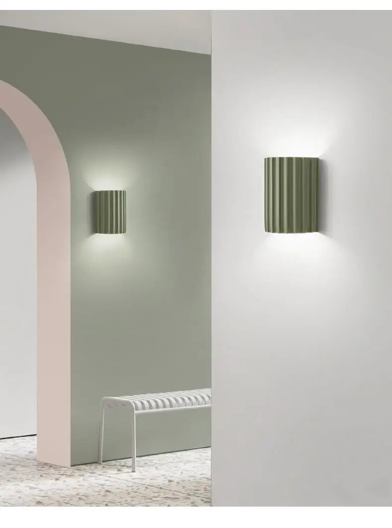 Resin High-end Fashionable Bedroom Living Room Dining Room Wall Lamp Warm Atmosphere Wall Lamp Llighting Balcony Wall Lamp
