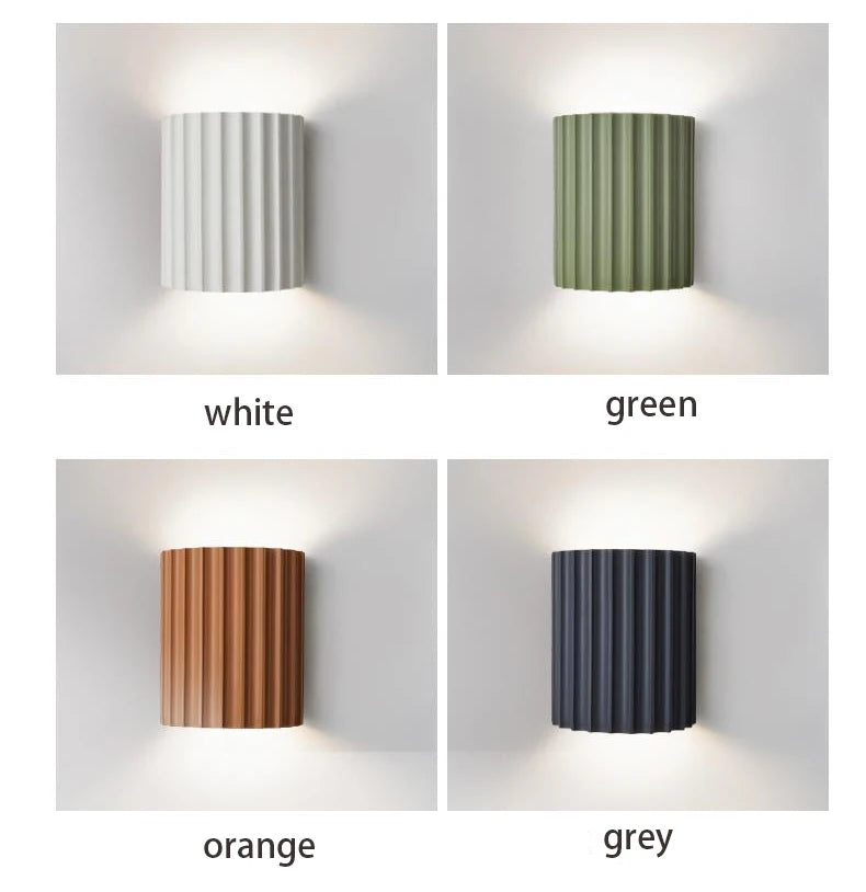 Resin High-end Fashionable Bedroom Living Room Dining Room Wall Lamp Warm Atmosphere Wall Lamp Llighting Balcony Wall Lamp
