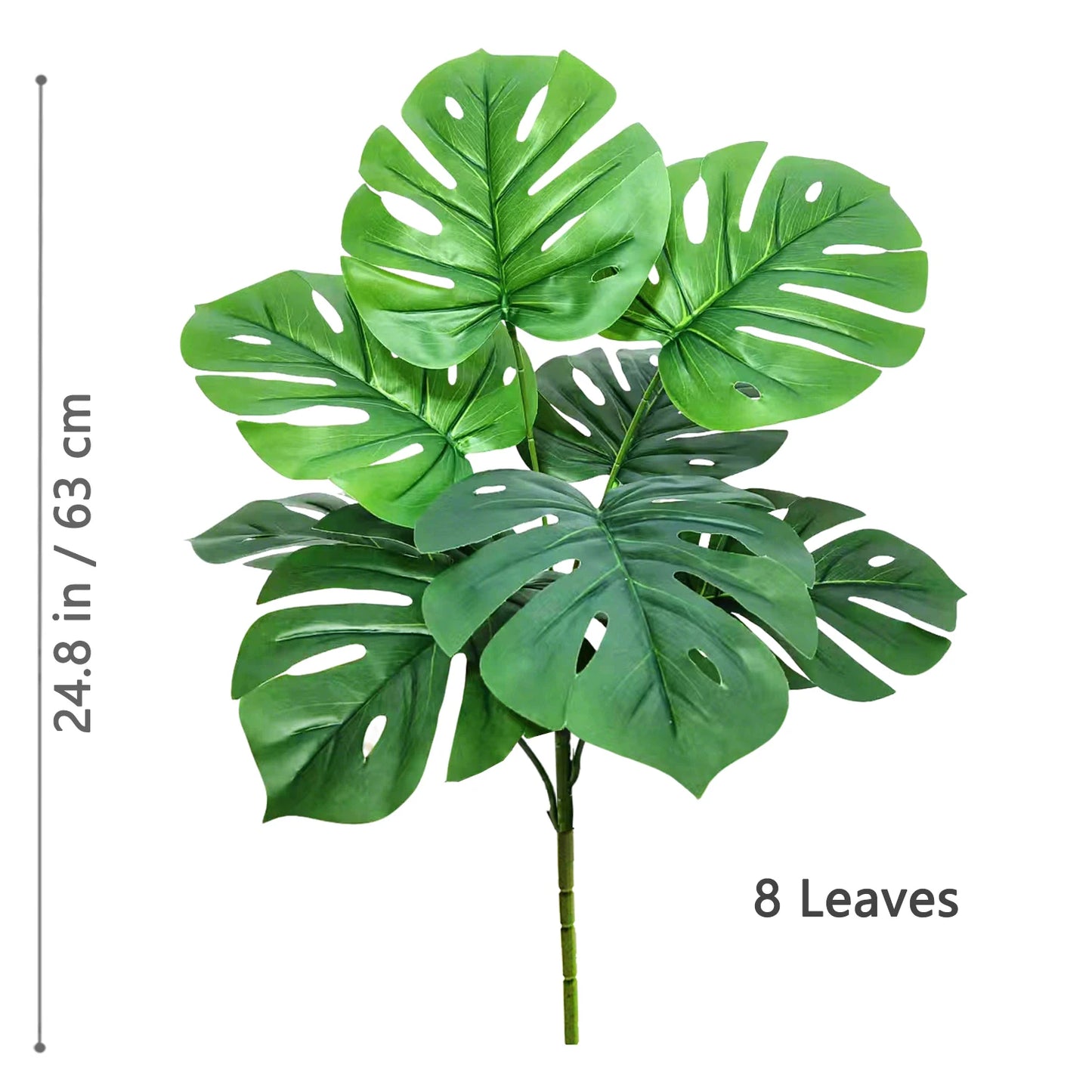 59-103cm/40.5in Artificial Monstera plastic fake plant pot ornamental festival suitable for home office decoration