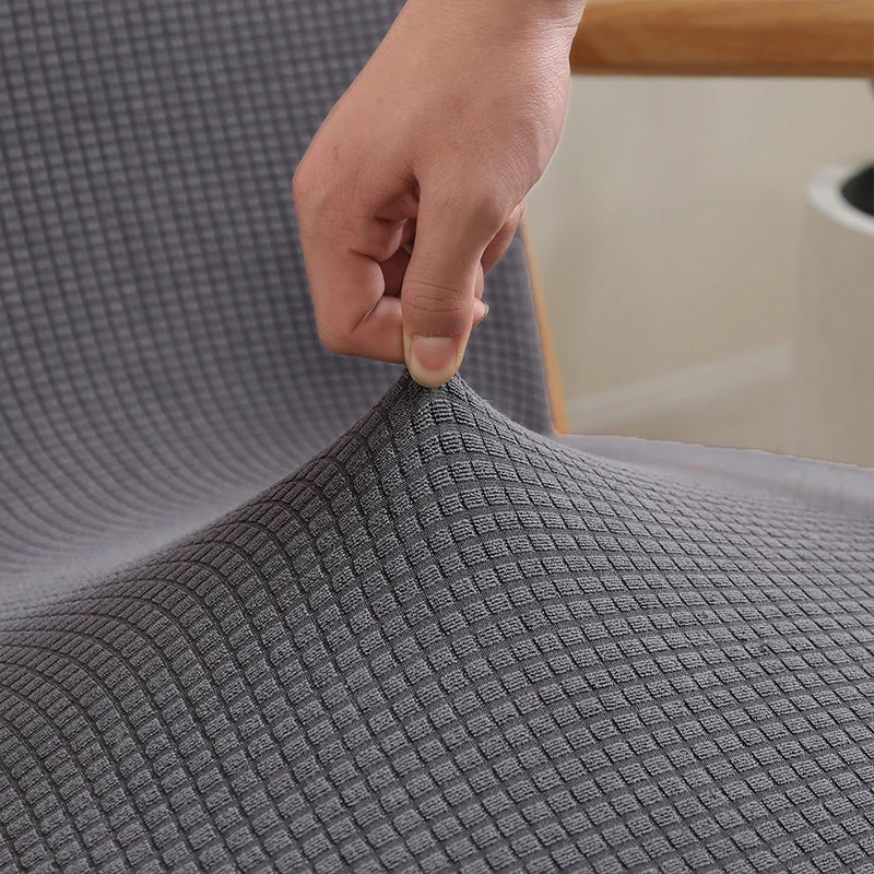 Armchair Slipcover Elastic Modern Chair Cover Zipper Stretch Wood Arm Chair Cover Protector Removable Seat Cover Home Decor