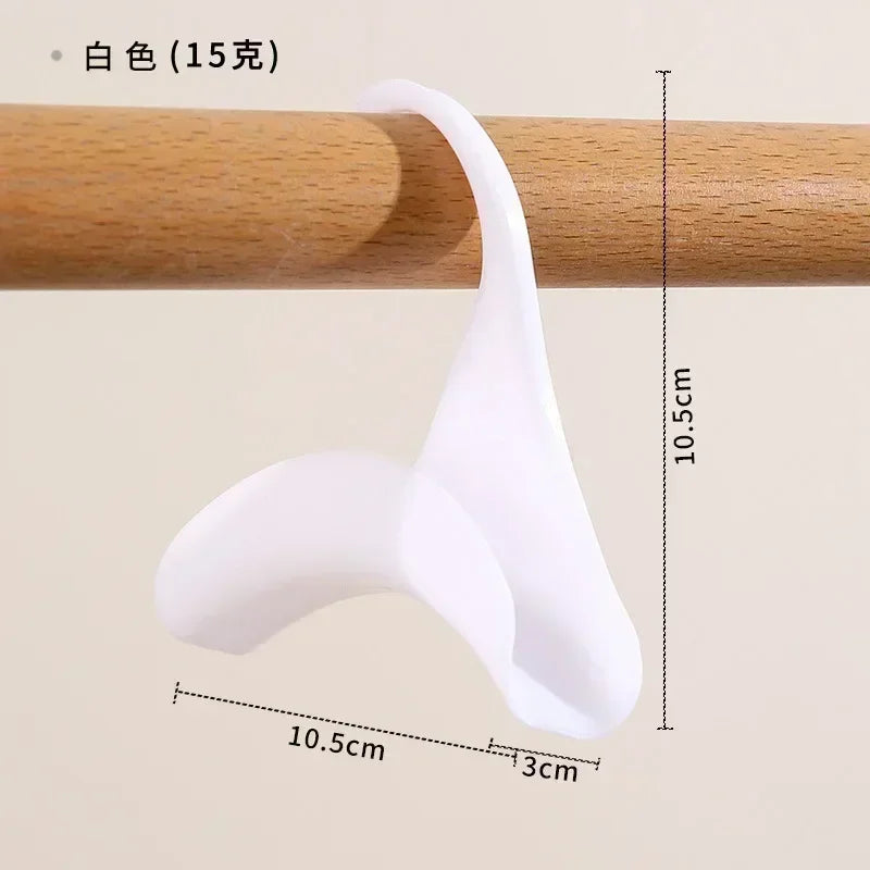 New Durable Bag Rack Holder Home Closet Hat Silk Scarf Shawls Purse Handbag Storage Arched Hanger Hook