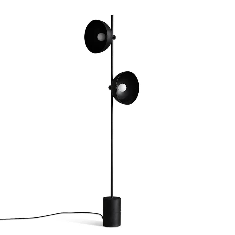 Postmodern designer model room, living room, study, sofa, vertical floor lamp, Nordic bedroom headboard decorative lamp
