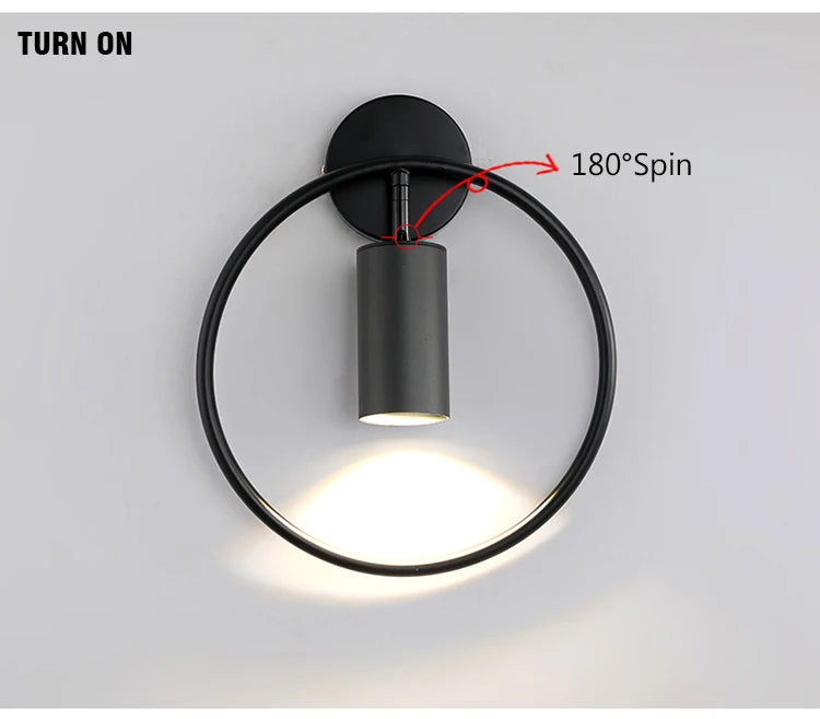 Nordic Bedroom Lights Room Decor Wall Light Lamps for Living Room Gold Wall Decor Lights for Wall Bedside Lamp