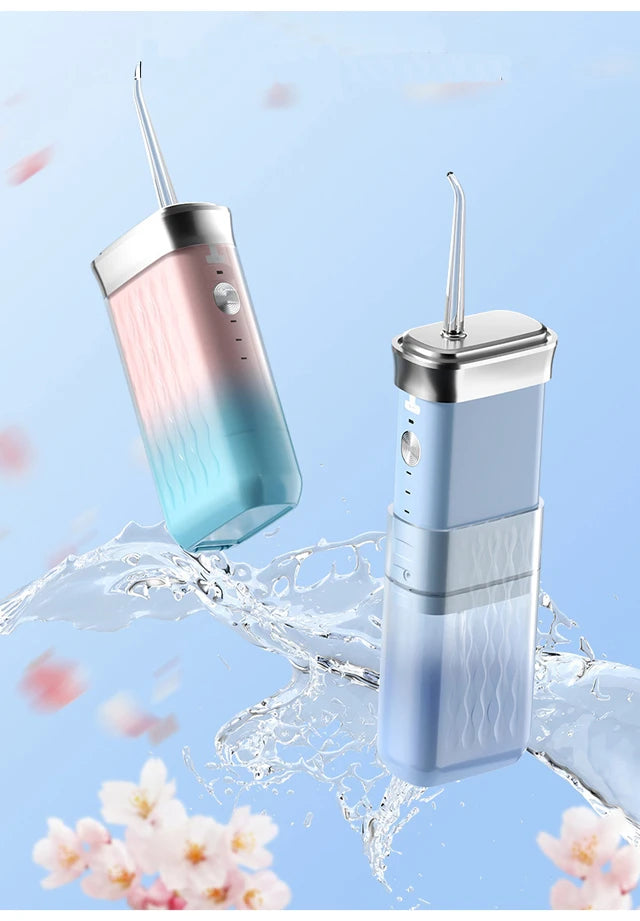 Portable Innovative Electric Dental Irrigator Water Flosser High Pressure Water Thread Ultrasonic Cleaner Teeth Cleaning Tools