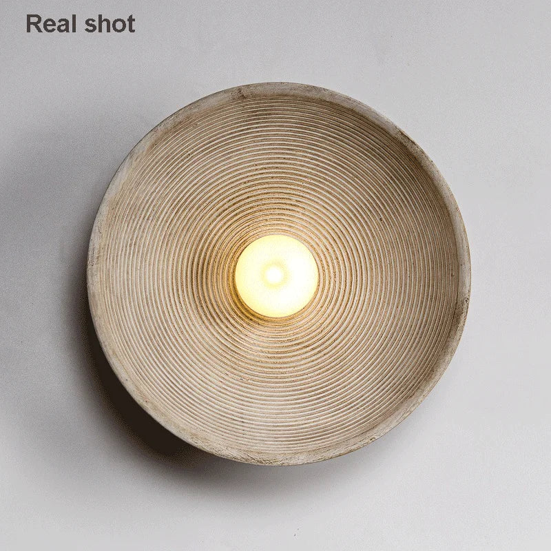 Indoor Retro Japanese Style Bedroom Bedside Living Dining Room Aisle Decorations Design Lighting Wall Lamp