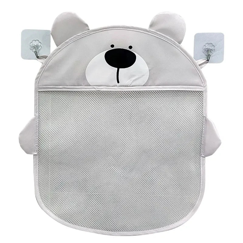 Mother Kids Baby Bath Toys Storage Bag Strong Suction Cups Bath Game Bag Bathroom Organizer Water Toys Storage Net Bag Baby Item