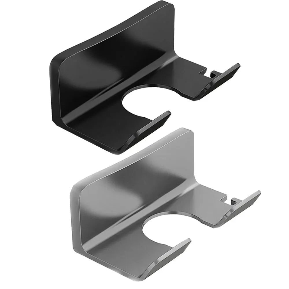 Hair Dryer Holder Bathroom Hair Straightener Stand Nail Free Shelves for Wall Room Bathroom Storage Rack Shelf Wall-mounted Home
